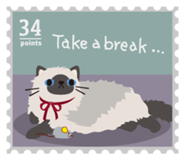 Nelco Cat postage sticker #3336501