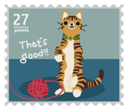 Nelco Cat postage sticker #3336504