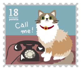 Nelco Cat postage sticker #3336505