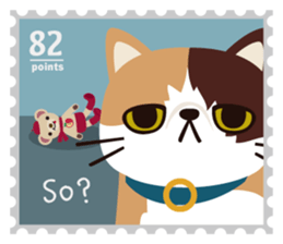Nelco Cat postage sticker #3336506