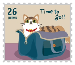 Nelco Cat postage sticker #3336508