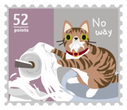 Nelco Cat postage sticker #3336510