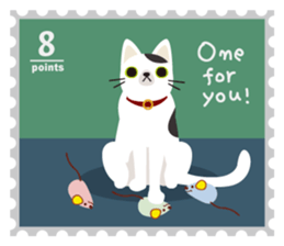 Nelco Cat postage sticker #3336514