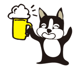 boschee of the Boston terrier sticker #3336910