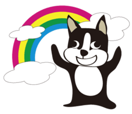 boschee of the Boston terrier sticker #3336916