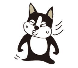 boschee of the Boston terrier sticker #3336917