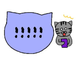 Simple cat board~Basic~ sticker #3337238