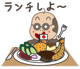 Bald man 2 sticker #3337448