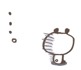 yurui panda sticker #3337736