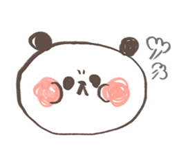 yurui panda sticker #3337742