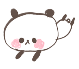 yurui panda sticker #3337745