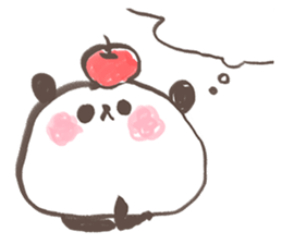 yurui panda sticker #3337749
