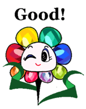 Jewel Flower (English version) sticker #3338022