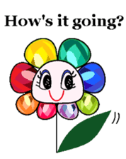 Jewel Flower (English version) sticker #3338024