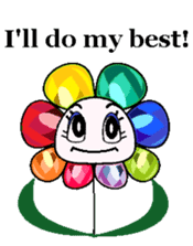 Jewel Flower (English version) sticker #3338035