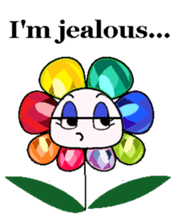 Jewel Flower (English version) sticker #3338039