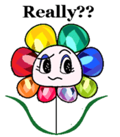 Jewel Flower (English version) sticker #3338040