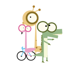 Triathlon Team Safari sticker #3338082