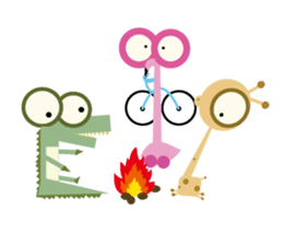 Triathlon Team Safari sticker #3338090