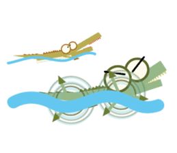 Triathlon Team Safari sticker #3338094