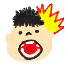 Funky Crayon Babys sticker #3338299