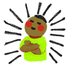 Funky Crayon Babys sticker #3338307