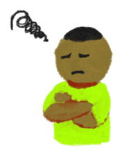 Funky Crayon Babys sticker #3338315