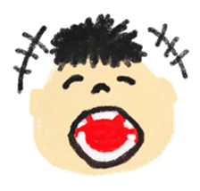 Funky Crayon Babys sticker #3338319