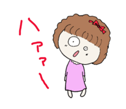 Japanese cute girl stickers sticker #3338333