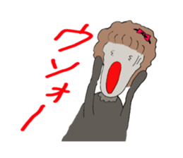 Japanese cute girl stickers sticker #3338337