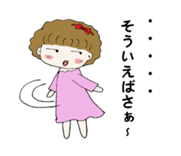Japanese cute girl stickers sticker #3338346