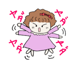 Japanese cute girl stickers sticker #3338347