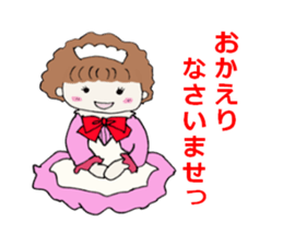 Japanese cute girl stickers sticker #3338348