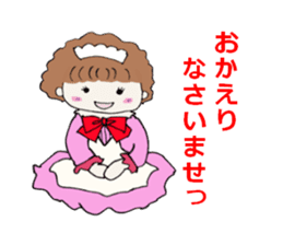 Japanese cute girl stickers sticker #3338348