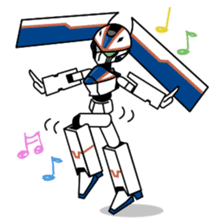 Train Robogirl Sticker sticker #3338568