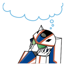 Train Robogirl Sticker sticker #3338583