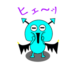 Playful devil sticker #3339303