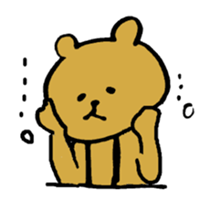 nudity bear sticker #3339643