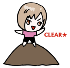 CLIMBING GIRLS sticker #3339963