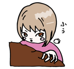 CLIMBING GIRLS sticker #3339986