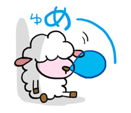 Baa!! I am a sheep. sticker #3340167