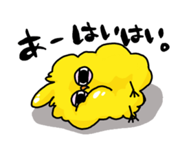 Birds with momentum sticker #3341846