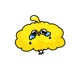 Birds with momentum sticker #3341850