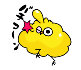 Birds with momentum sticker #3341866