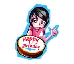 Hello, my name is pink. sticker #3341938