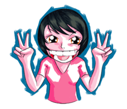 Hello, my name is pink. sticker #3341954