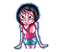 Hello, my name is pink. sticker #3341960