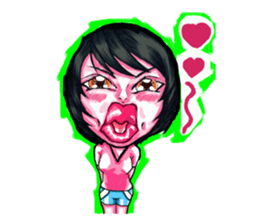 Hello, my name is pink. sticker #3341961