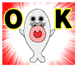 The seal of a large lip sticker #3342089