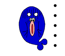 The seal of a large lip sticker #3342110